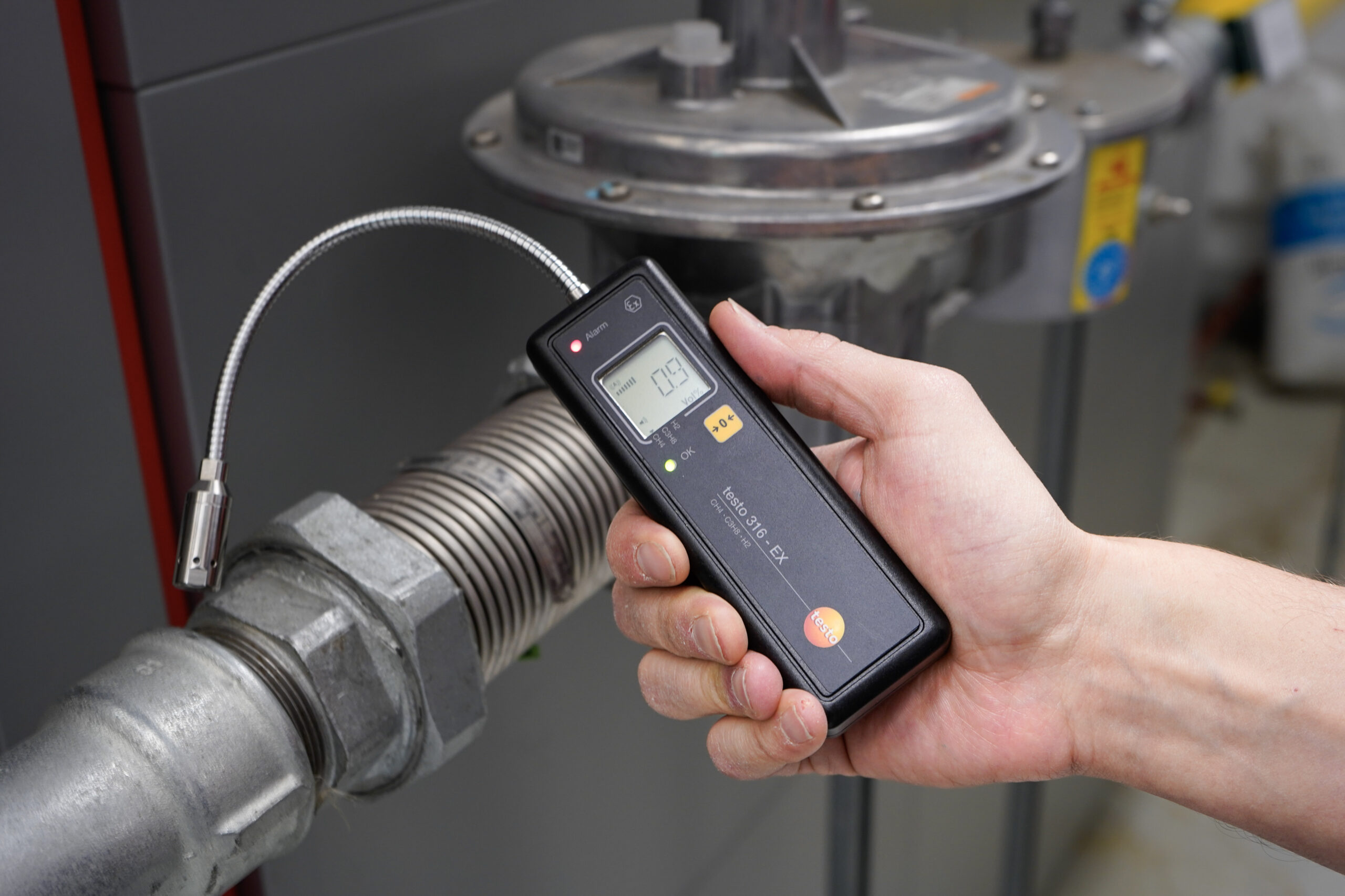 Aktionspreis für Gasleckortung von testo