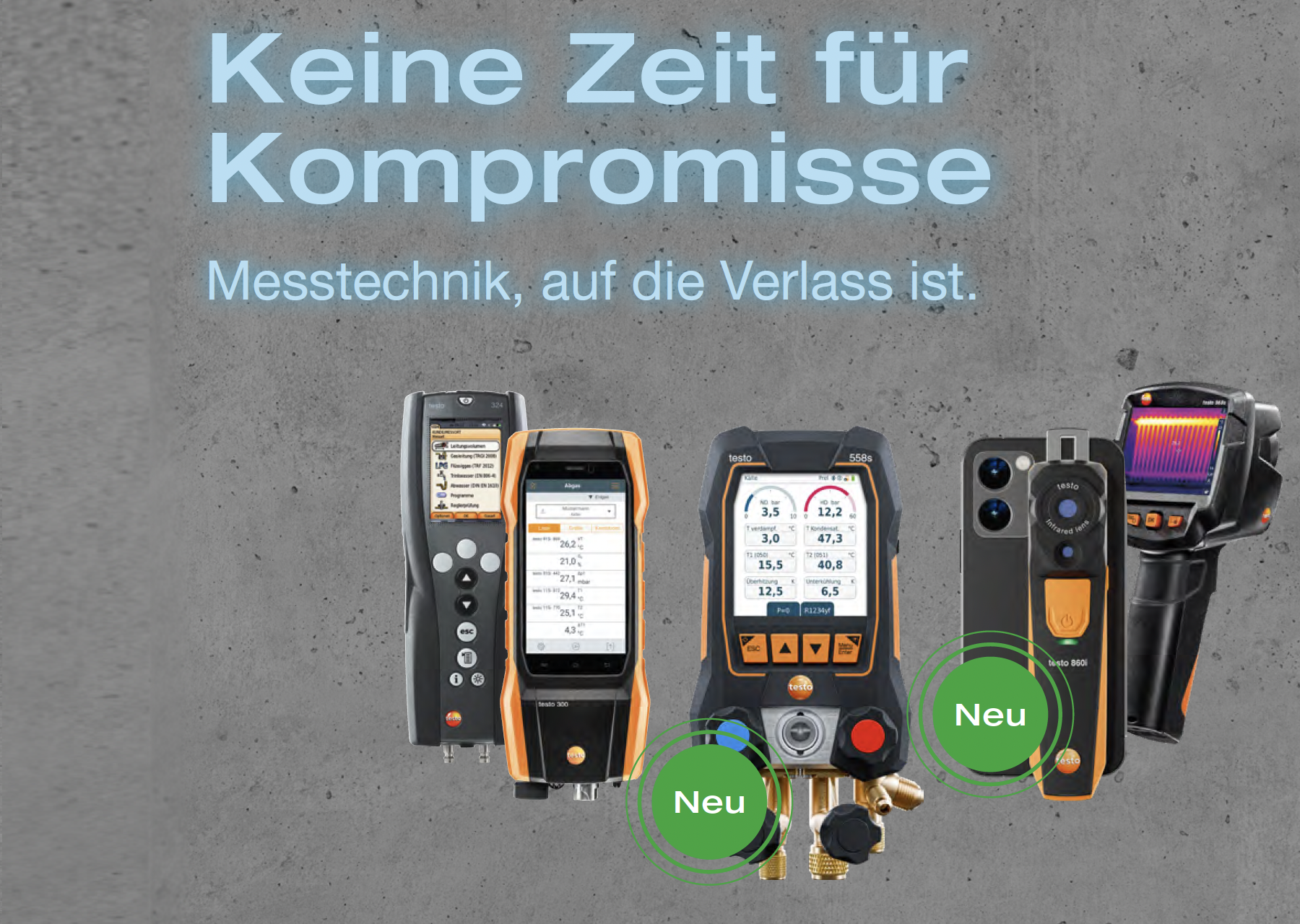 testo Broschüre Messtechnik