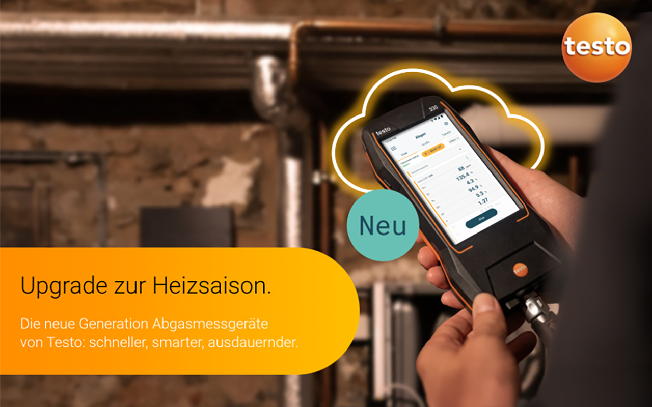 Abgasmessgeräte von Testo